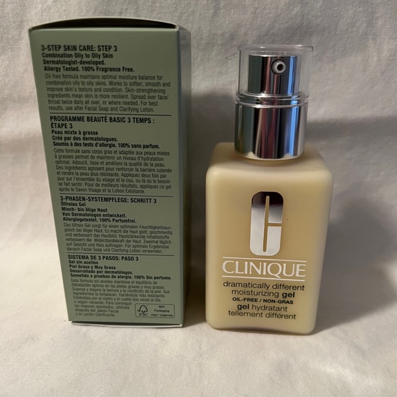 🌟NIB🌟 CLINIQUE Dramatically Different Moisturizing Gel 4.2oz for N/Oily Skin - Picture 8 of 11